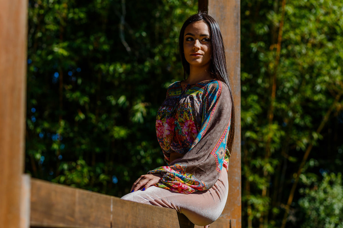 Ensaio 15th - Book 15 anos da Marina Pereira, pelo fotógrafo Vinícius Vogel, fotógrafo em Porto Alegre, Região Metropolitana e Serra Gaúcha, no Parque Knijnik