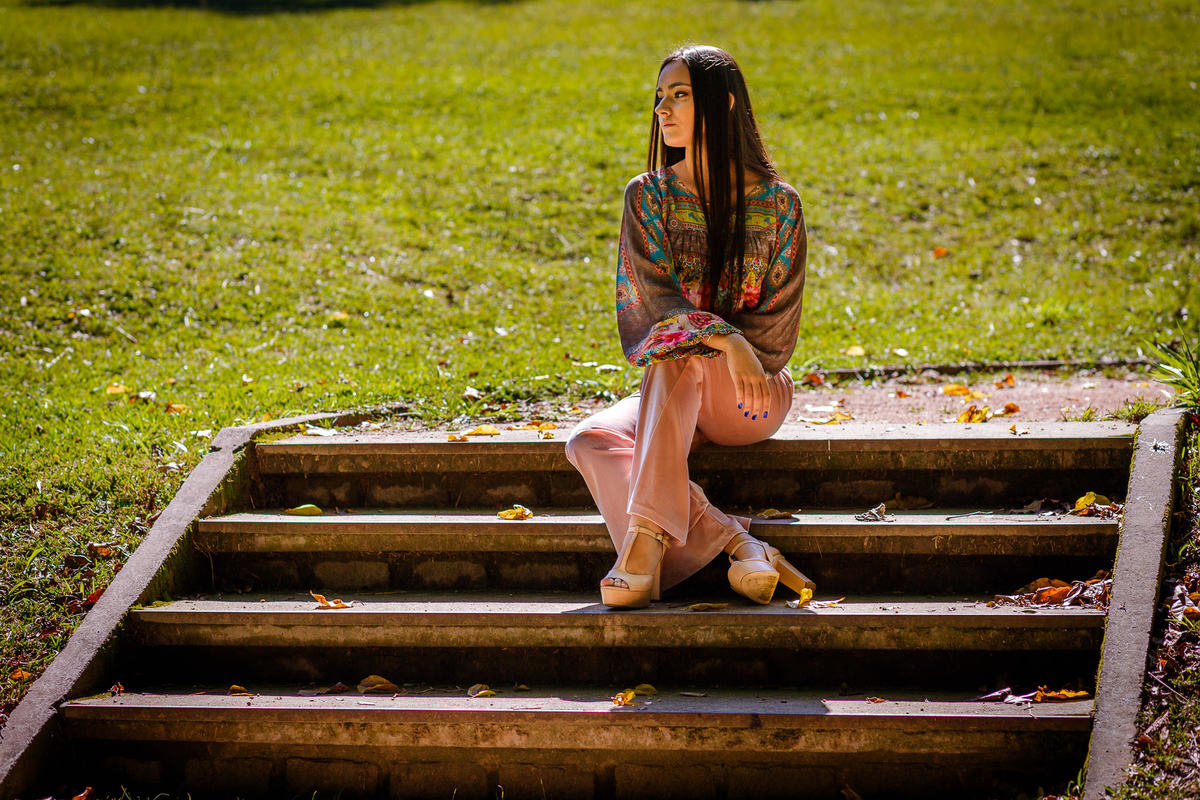 Ensaio 15th - Book 15 anos da Marina Pereira, pelo fotógrafo Vinícius Vogel, fotógrafo em Porto Alegre, Região Metropolitana e Serra Gaúcha, no Parque Knijnik