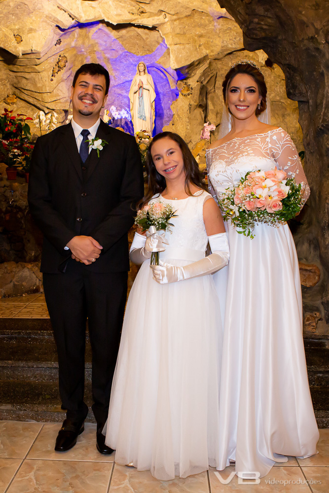 Aia dos noivos André e Clarissa