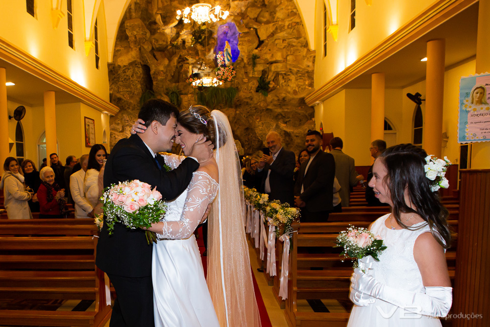 VB Vídeo Produções no casamento de André e Clarissa
