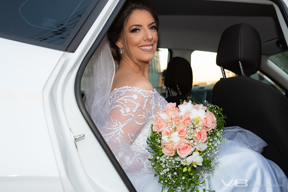 Chegada da noiva na Igreja