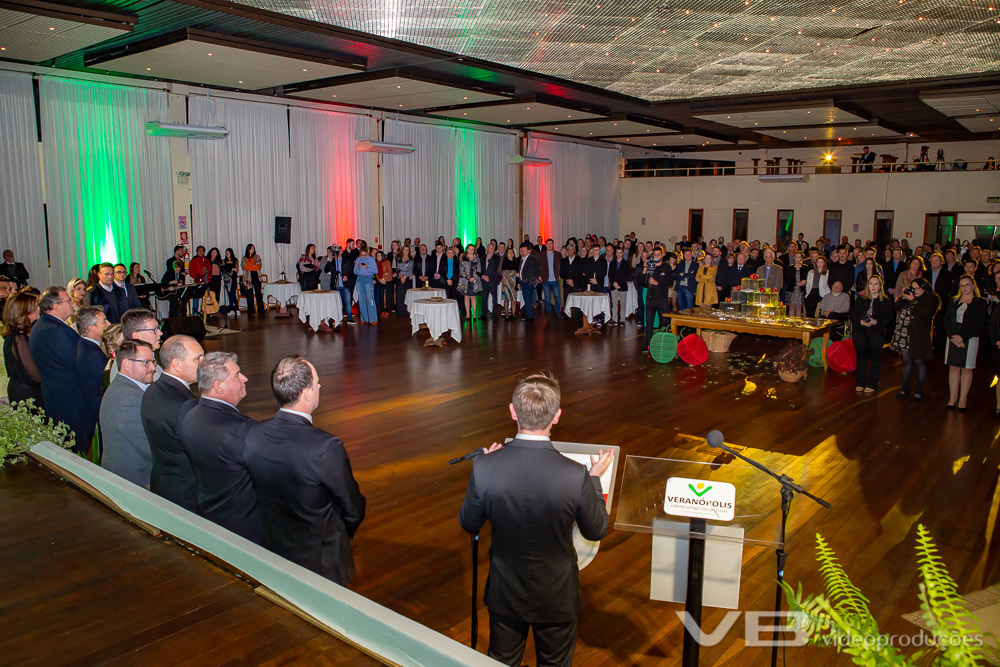 VB Vídeo Produções na cerimônia de Lançamento da XI Femaçã em Veranópolis