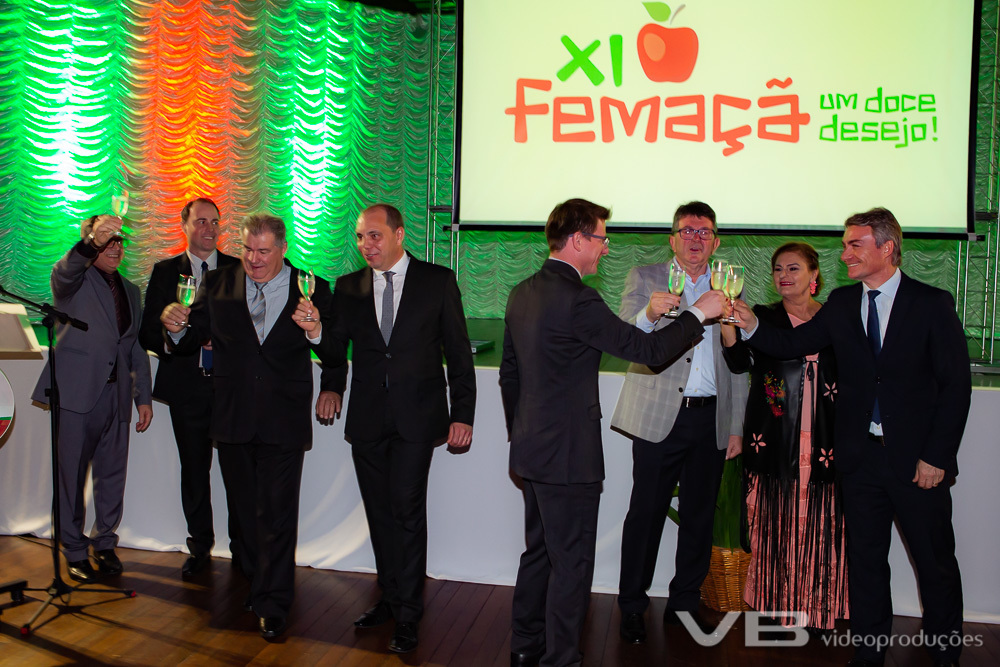 Lançamento da XI Femaçã em Veranópolis, um brinde a festa