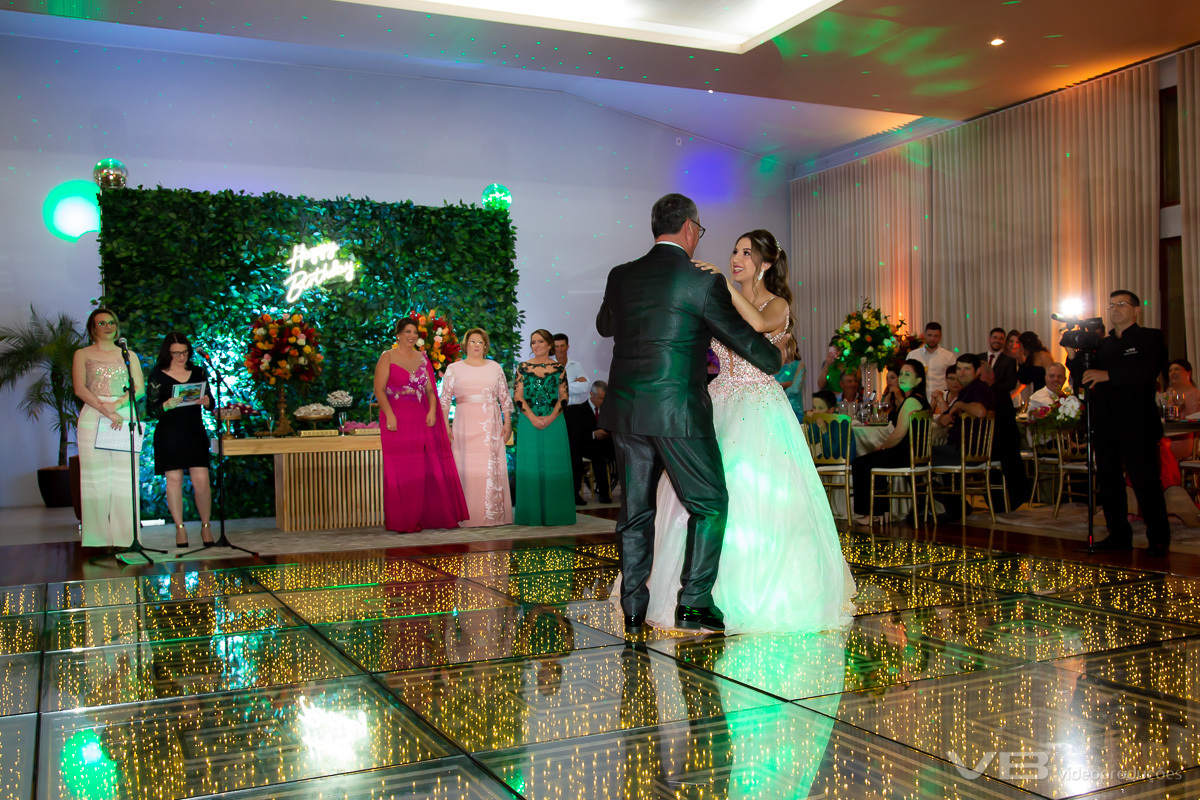 Valsa de 15 anos com o pai