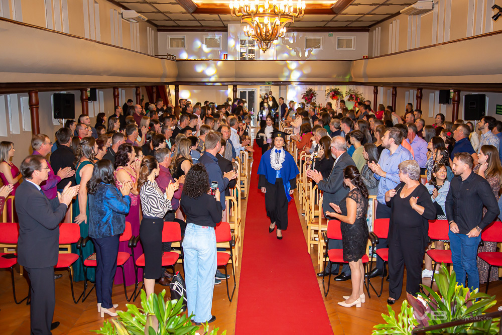 Entrada da cerimônia de Formatura da Unopar