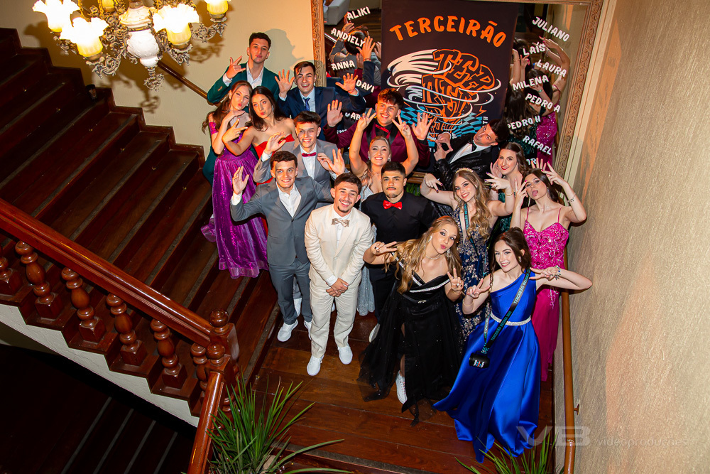 Formatura Regina Coeli 2023, na SOAL, Veranópolis, produção e cobertura de VB Vídeo Produções