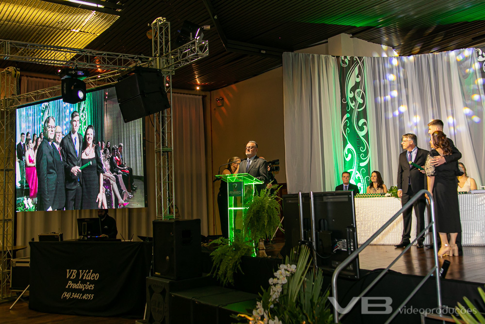 Formatura AVAEC 2023, na SOAL em Veranópolis, produção de VB Vídeo Produções