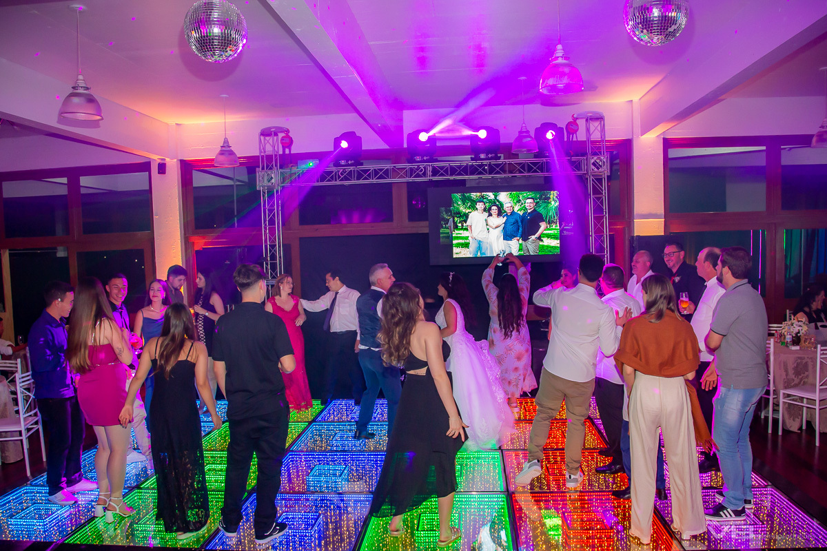samento Juliano e Simone, SOAL - Espaço de Eventos Dom Vital,  cobertura de VB Vídeo Produções, festa animada pela DJ Camile Bissani, pista de LED, Painel de LED