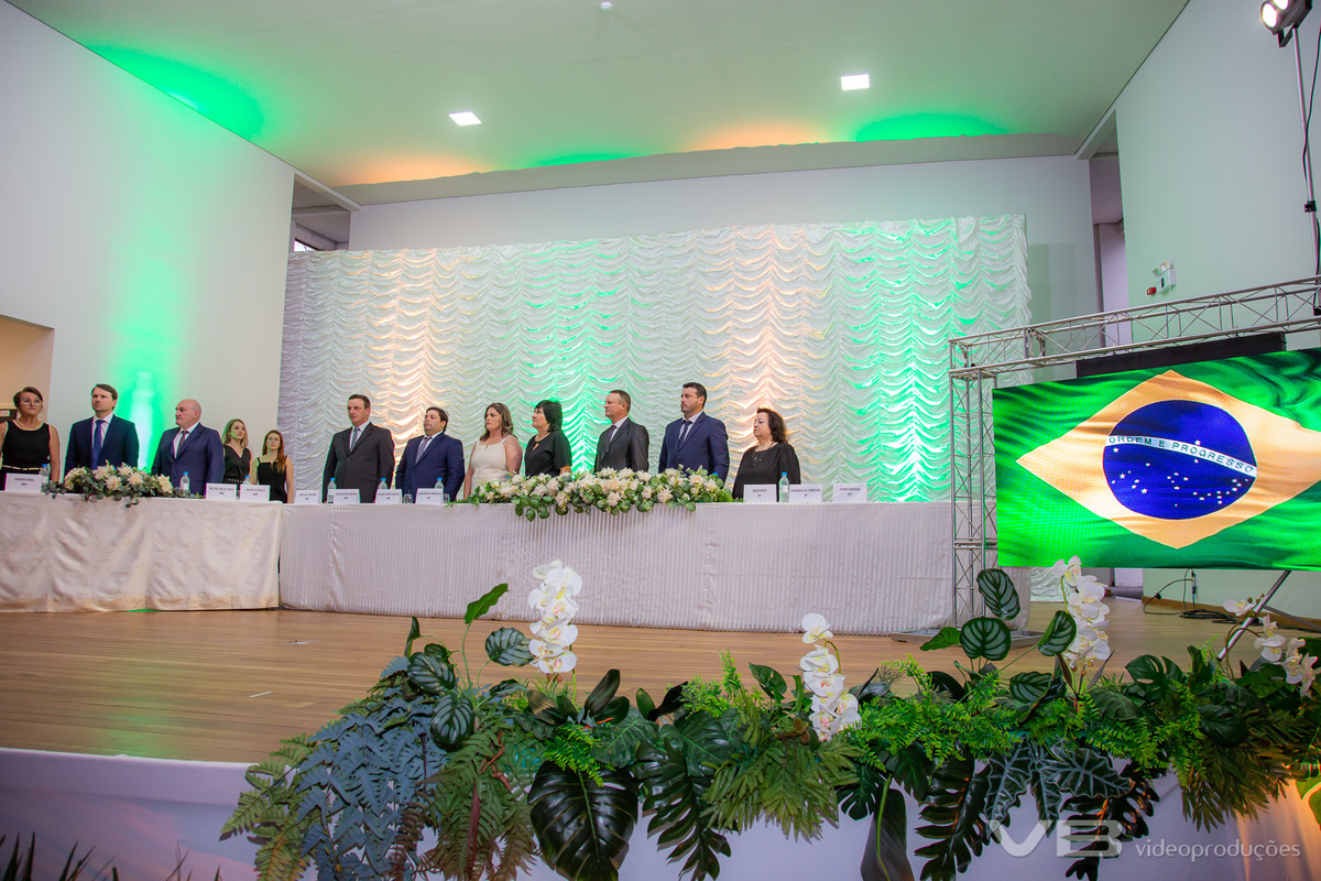 Cerimônia de Posse do Prefeito, vice-prefeito e vereadores de Fagundes Varela em 01 de janeiro de 2025.