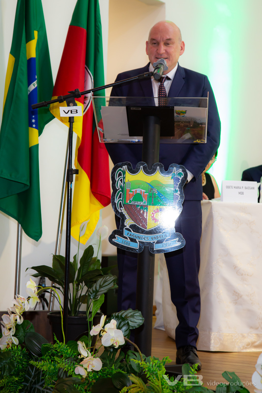 Cerimônia de Posse do Prefeito, vice-prefeito e vereadores de Fagundes Varela em 01 de janeiro de 2025.