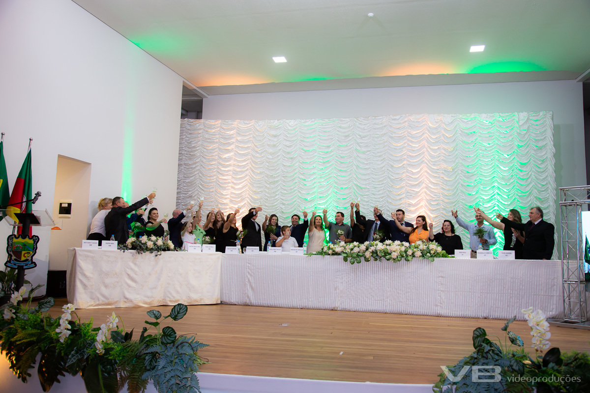 Cerimônia de Posse do Prefeito, vice-prefeito e vereadores de Fagundes Varela em 01 de janeiro de 2025.