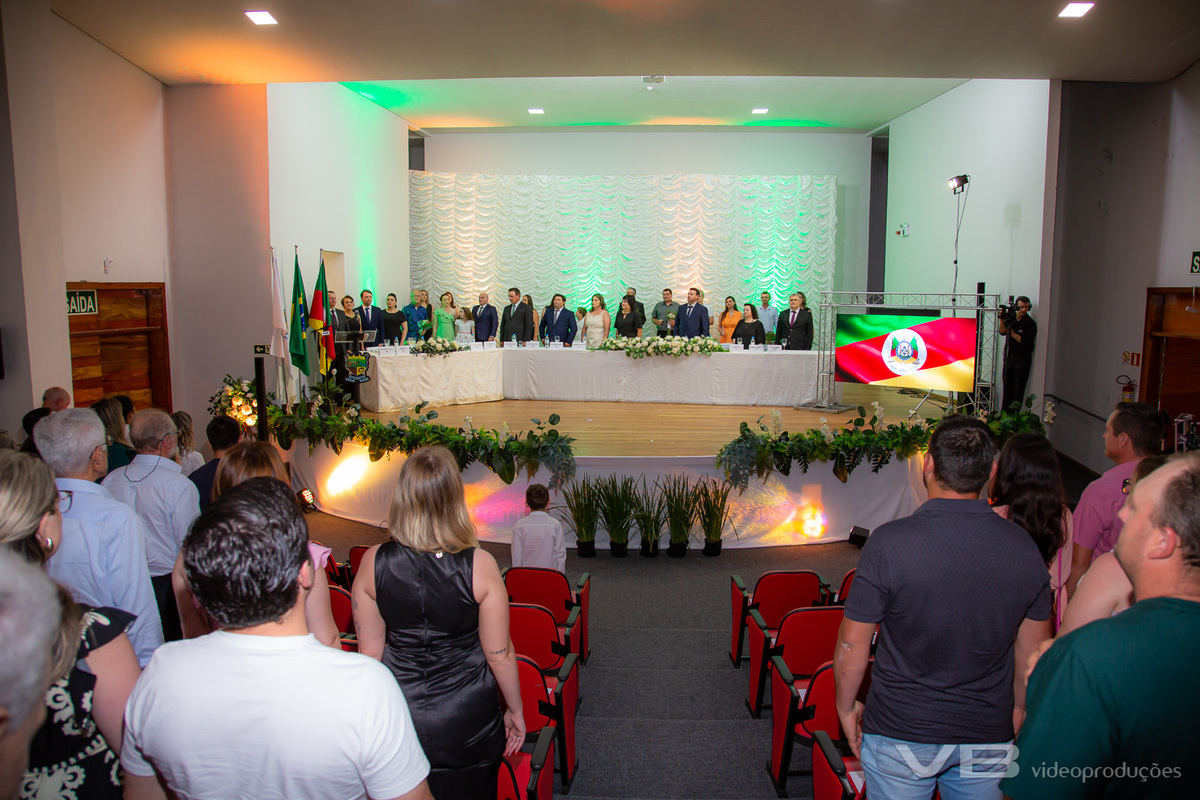 Cerimônia de Posse do Prefeito, vice-prefeito e vereadores de Fagundes Varela em 01 de janeiro de 2025.
