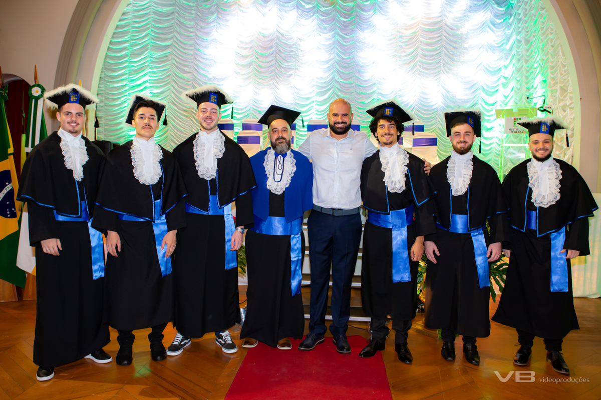 Formatura IFRS Campus Veranópolis, produção de VB Vídeo Produções, na Casa da Cultura de Veranópolis