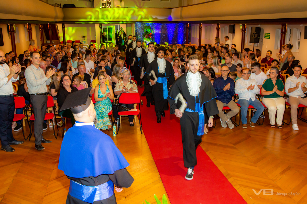 Formatura IFRS Campus Veranópolis, produção de VB Vídeo Produções, na Casa da Cultura de Veranópolis