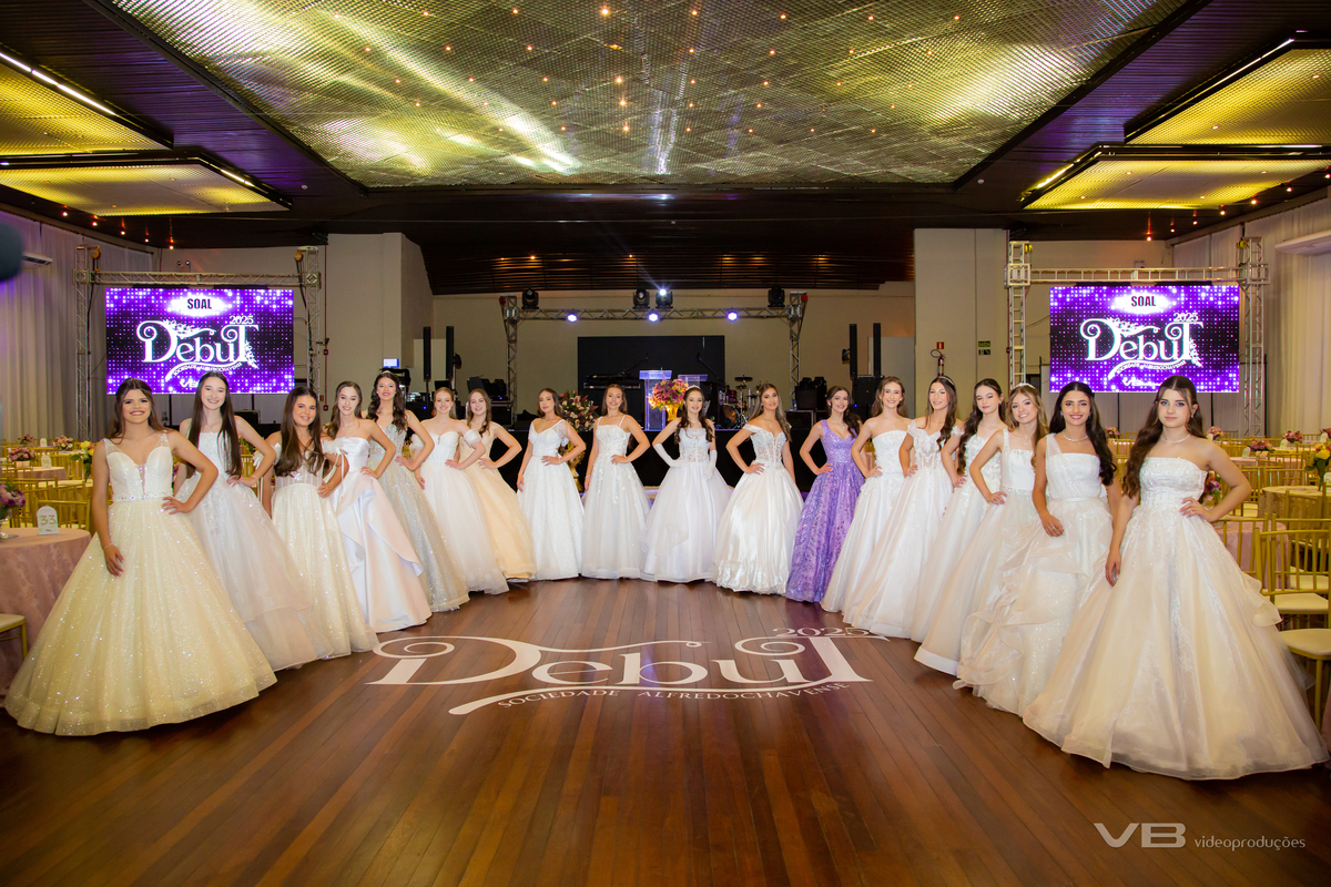 Baile de Debutantes SOAL 2025, Veranópolis, produção de VB Vídeo Produções