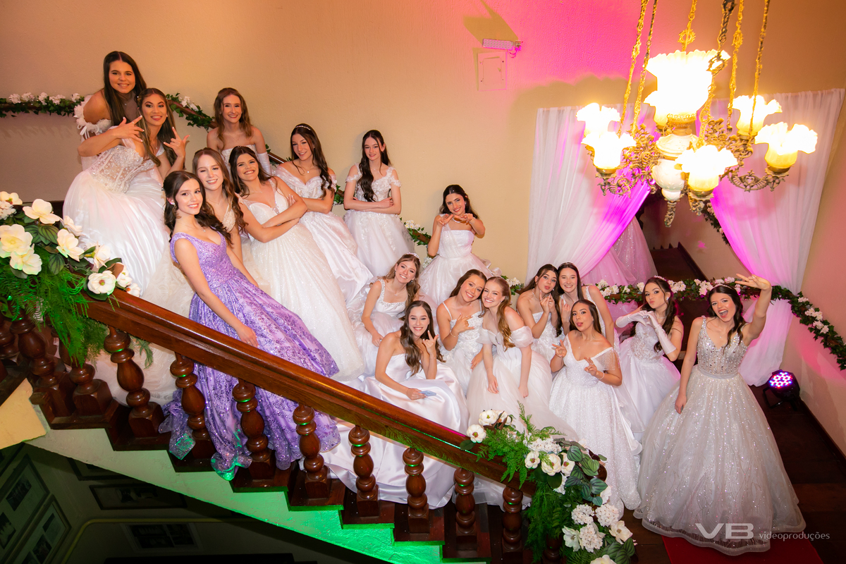 Baile de Debutantes SOAL 2025, Veranópolis, produção de VB Vídeo Produções