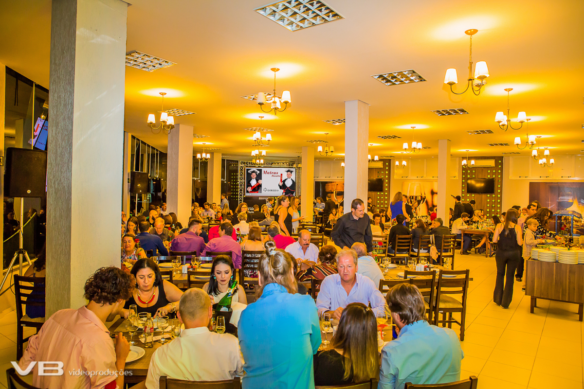 Festa de Formatura no Restaurante Coliseu