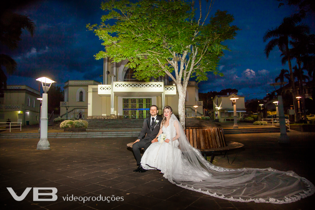 Noivos na Gruta de Veranópolis