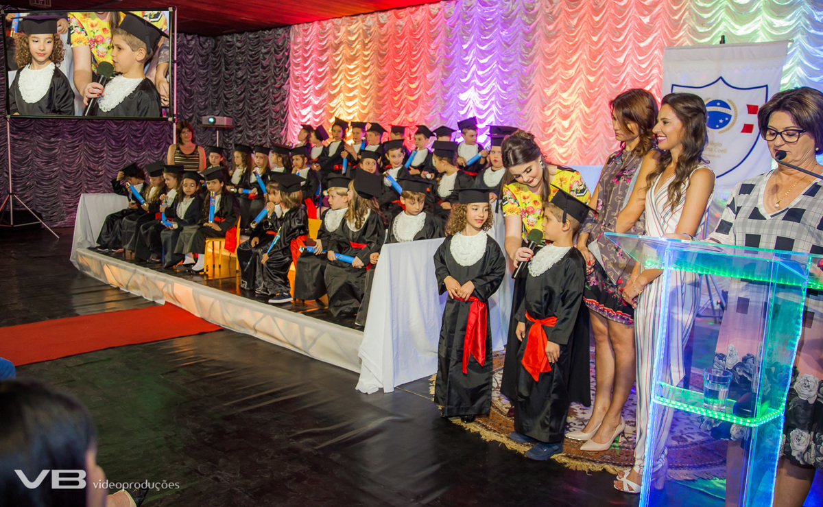 Discurso de formatura dos alunos da Pré Escola do Colégio Regina Coeli, Veranópolis