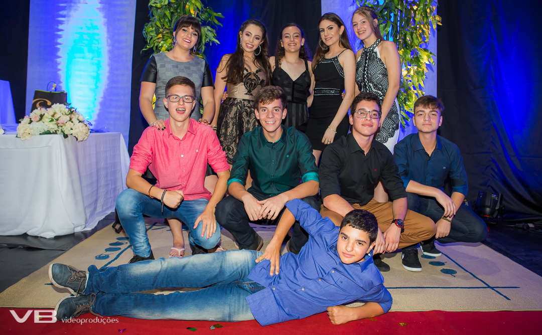 Formandos nono ano 2018 da Escola Regina Coeli