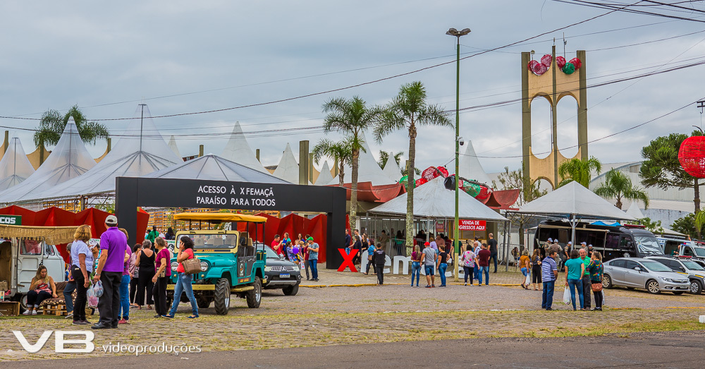 X Femaçã em Veranópolis, cobertura da VB Vídeo Produções