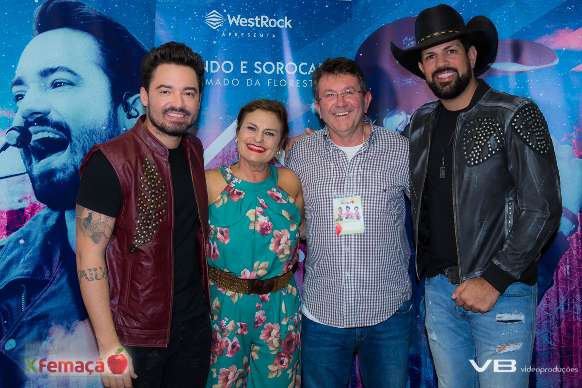 X Femaçã Veranópolis, Show com Fernando e Sorocaba, fotos de VB Vídeo Produções