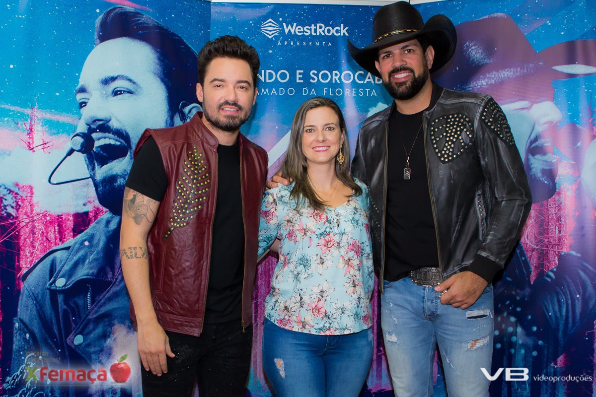 X Femaçã Veranópolis, Show com Fernando e Sorocaba, fotos de VB Vídeo Produções