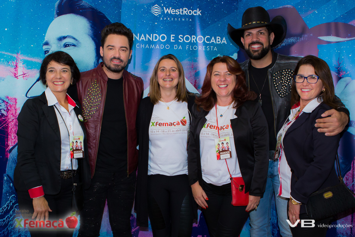 X Femaçã Veranópolis, Show com Fernando e Sorocaba, fotos de VB Vídeo Produções