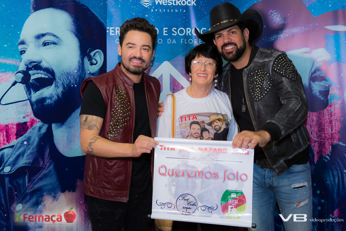 X Femaçã Veranópolis, Show com Fernando e Sorocaba, fotos de VB Vídeo Produções