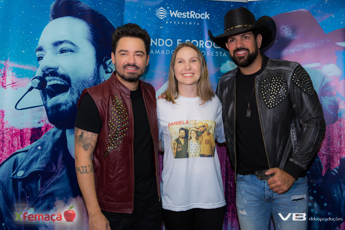 X Femaçã Veranópolis, Show com Fernando e Sorocaba, fotos de VB Vídeo Produções