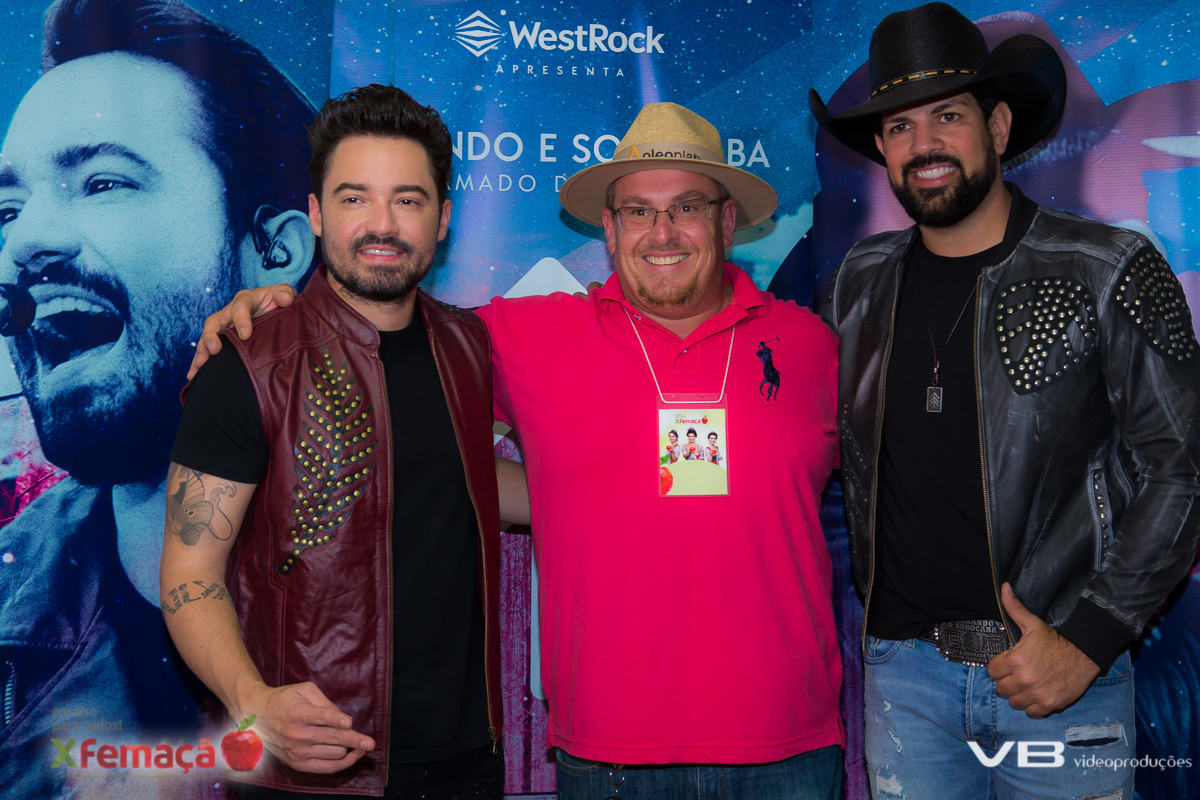 X Femaçã Veranópolis, Show com Fernando e Sorocaba, fotos de VB Vídeo Produções