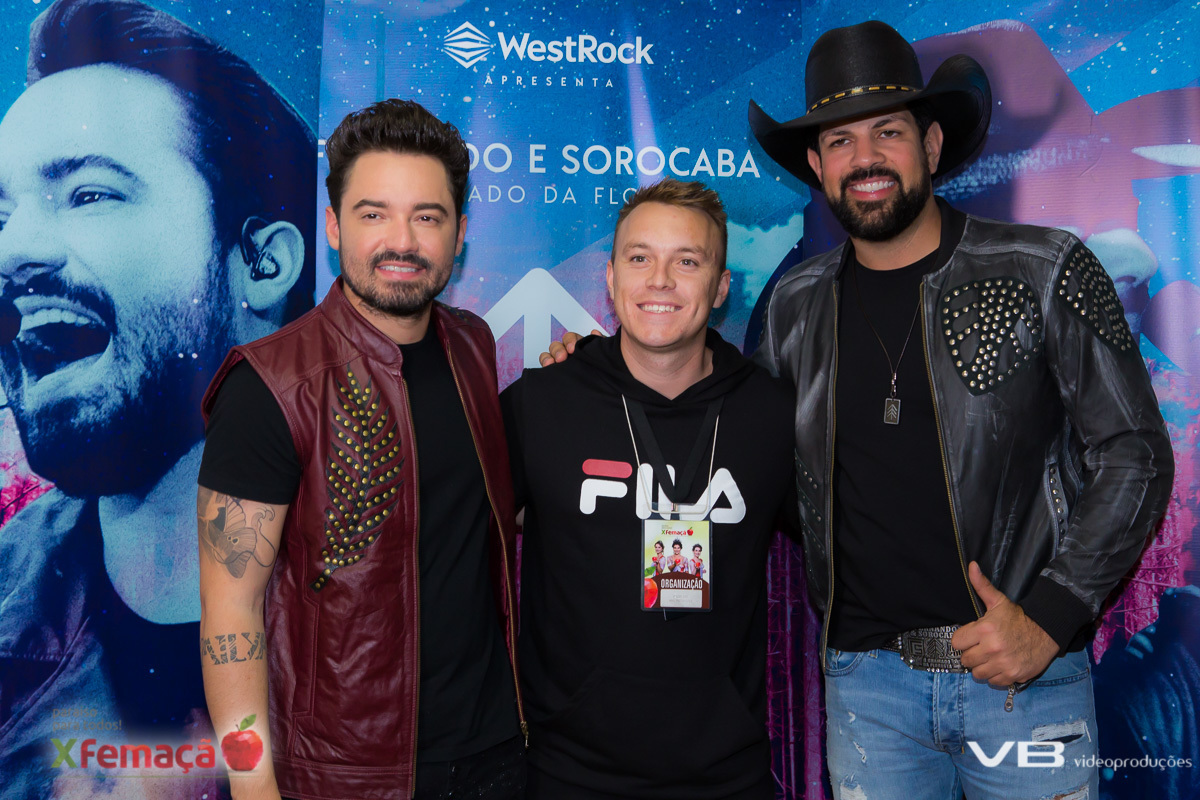 X Femaçã Veranópolis, Show com Fernando e Sorocaba, fotos de VB Vídeo Produções