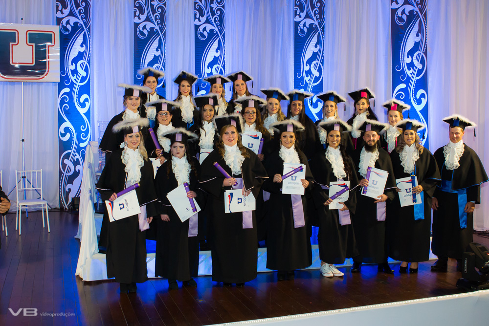 Turma de Formandos Unopar agosto/2019