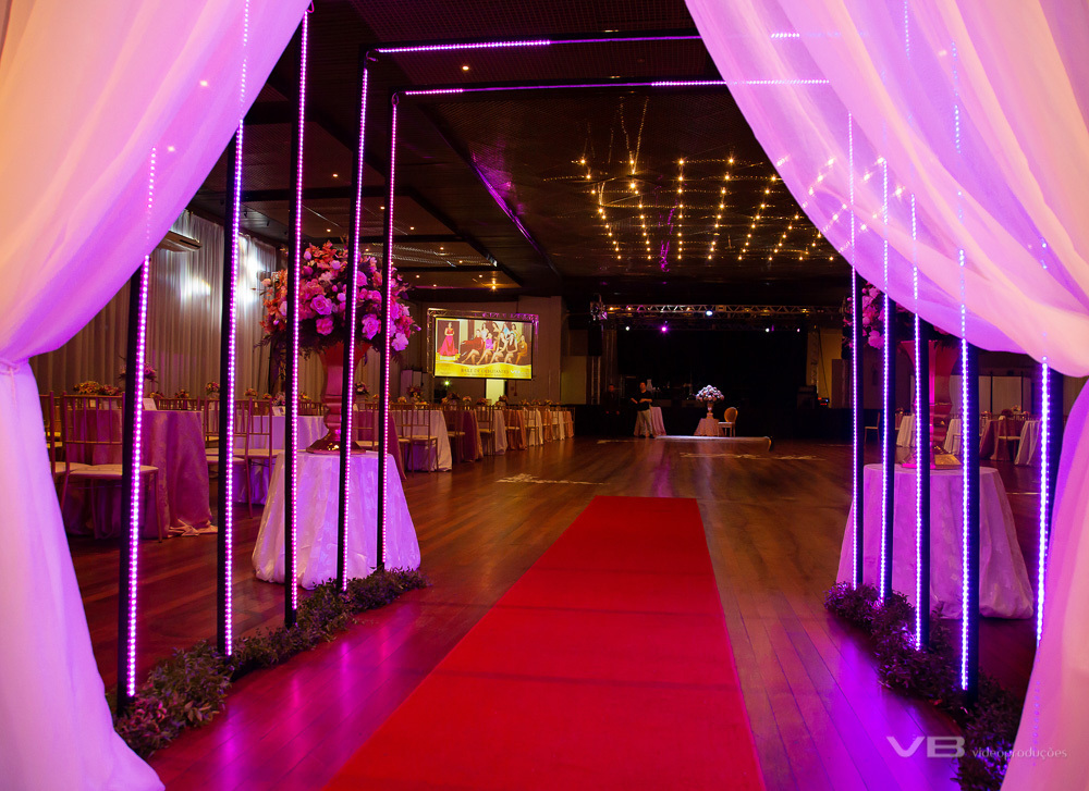 Túnel de LED da VB Vídeo Produções