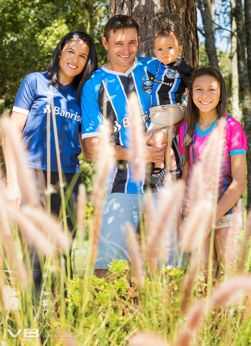 Acompanhamento fotográfico com a familia