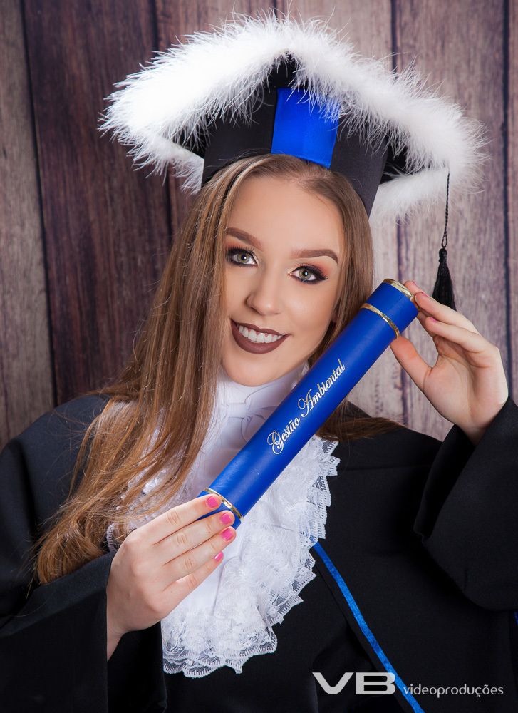 Sessão de estúdio, foto de formatura