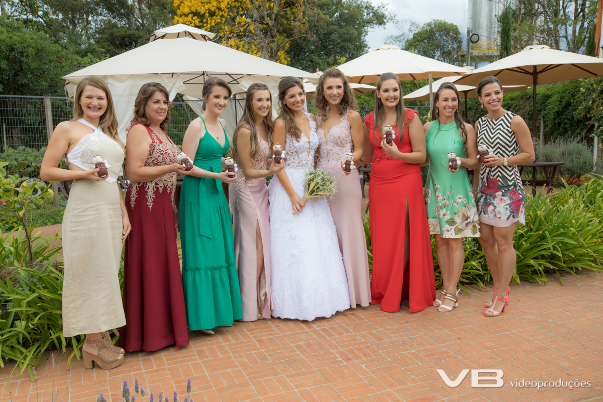 Convidadas dos noivos