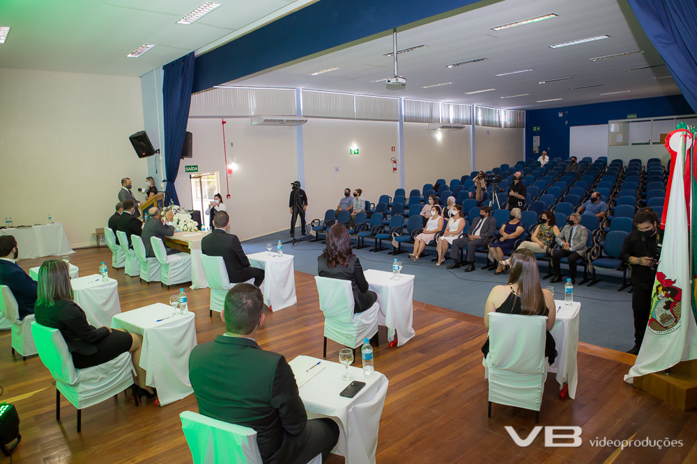 VB Vídeo Produções na Cerimônia de Posse do Prefeito, vice-prefeito e vereadores de Vila Flores
