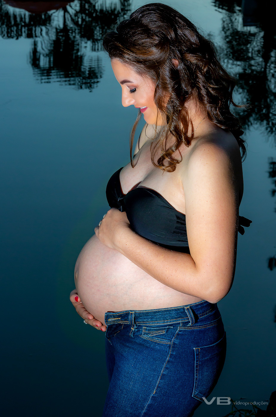 Ensaio externo de gestante na serra gaúcha, Caminhos de Pedra
