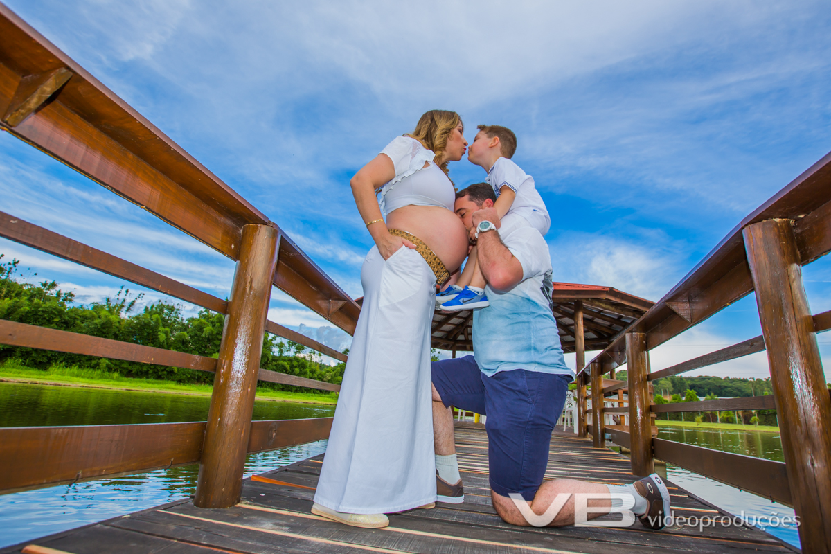 Fotos de gestante criativas