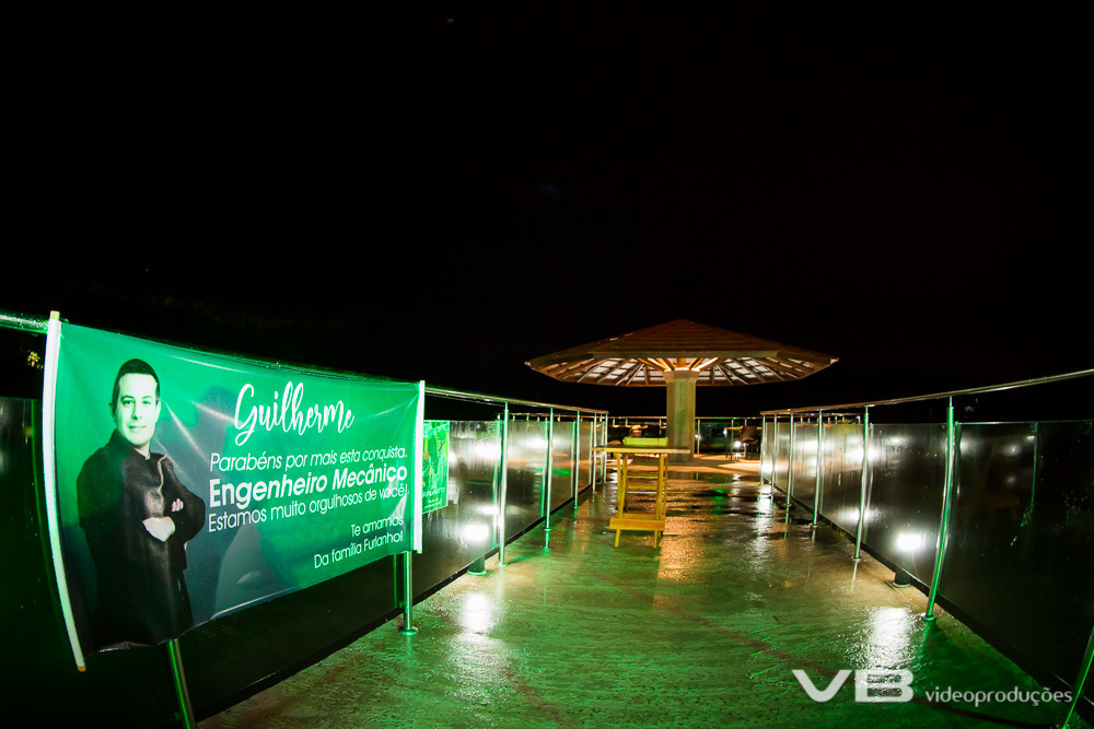 VB Vídeo Produções na festa de formatura do Guilherme no Lagos Vila Parque