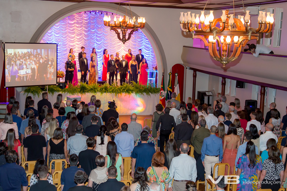 Formatura do Científico 2021, na Casa da Cultura de Veranópolis