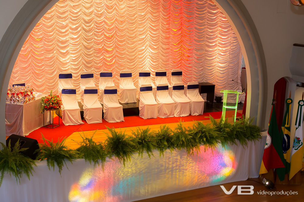 Casa da Cultura de Veranópolis na formatura do 9° ano do Colégio Regina Coeli