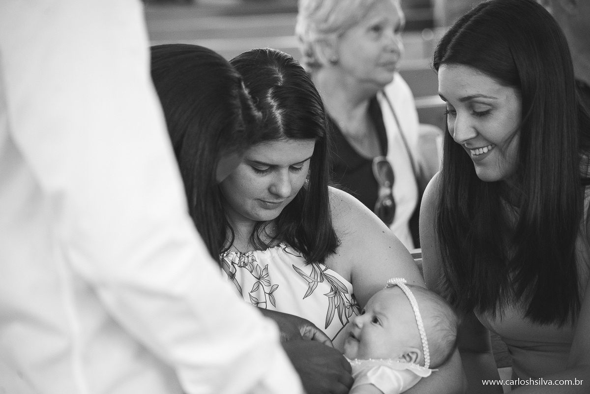 a madrinhas de olho na bebê