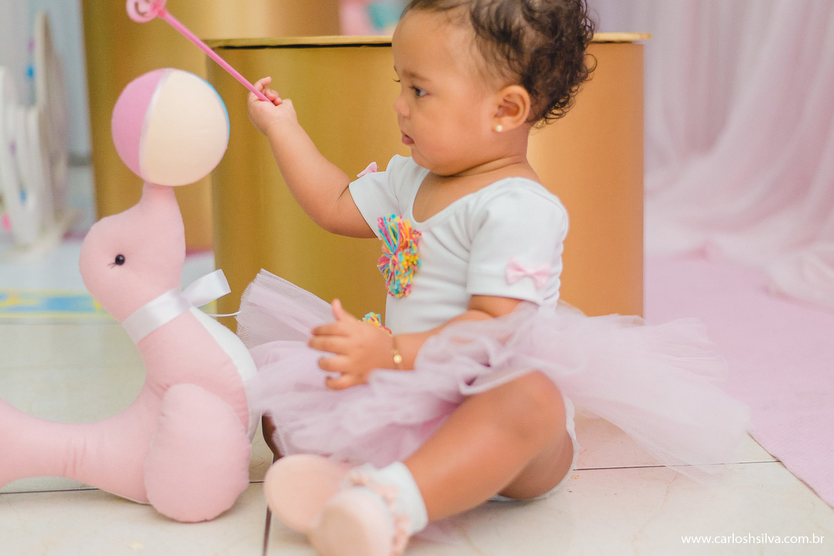 brincando com a foquinha de pano