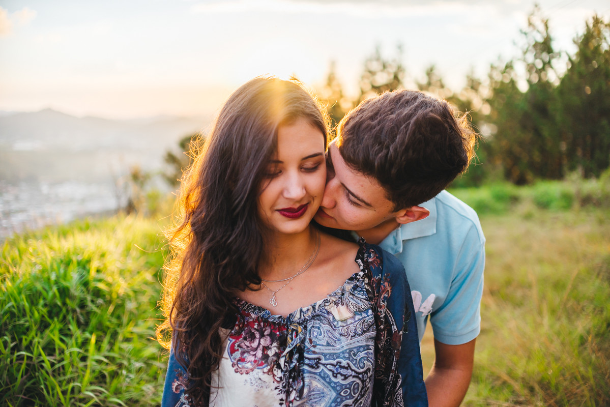 expectativa do beijo