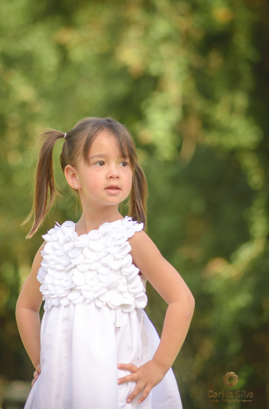 pose infantil para fotografo