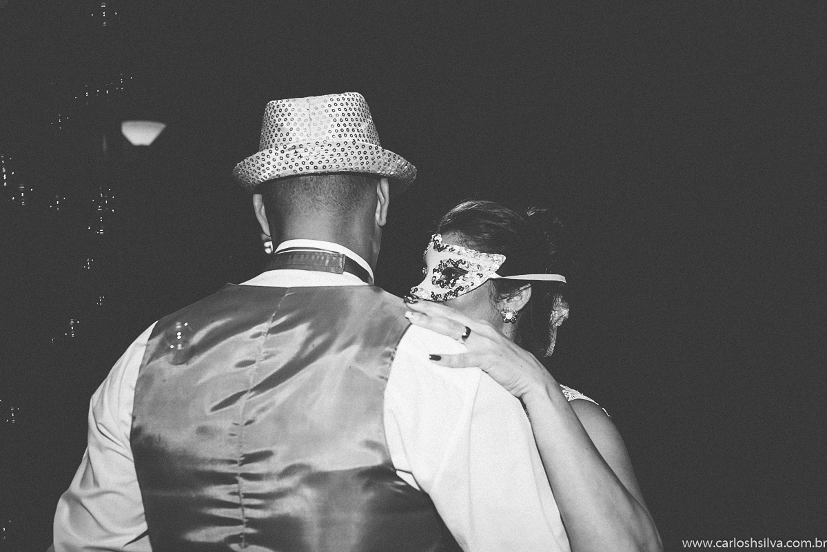 mascara de festa de casamento