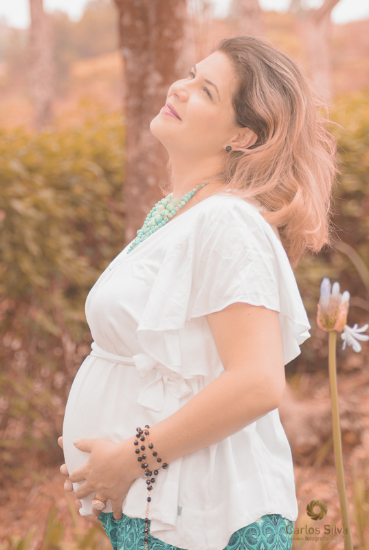 olhar, felicidade, alegria, bata, terço