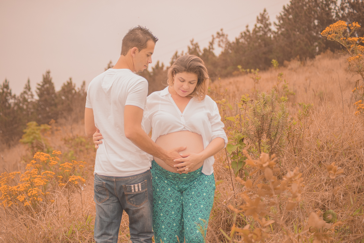 casal, mae, pai, esposa, marido, filha, felicidade, natureza